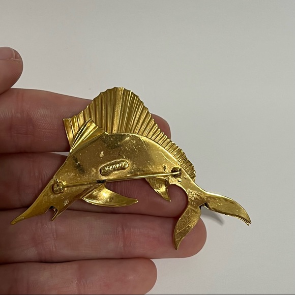 Giovann 1960’s sailfish vintage brooch - Picture 3 of 7